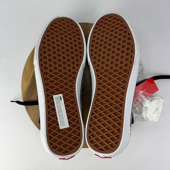 NEW Vans Old Skool Pro UltraCush Punk Black White Animal Print Size 10 - Picture 10 of 10